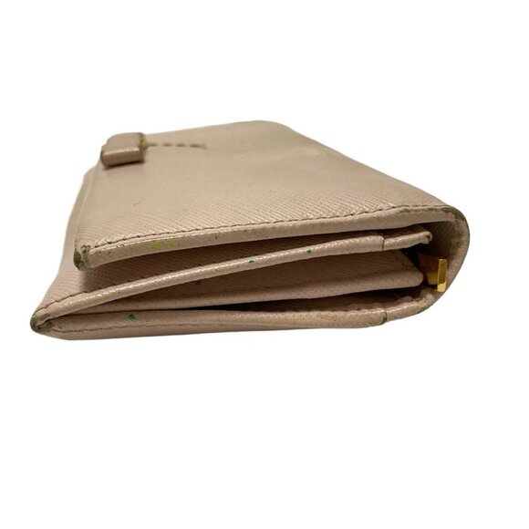 Auth Salvatore Ferragamo Vara - Light Pink Leather Long Wallet - Picture 6 of 12